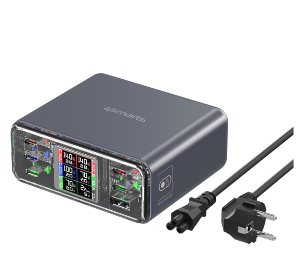 4smarts Stacja ładująca Lucid GaN DIY 360W 5xUSB-C 1xUSB-A - 1417005 - zdjęcie